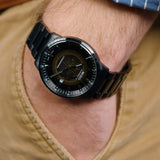  Shop Authentic Mido Commander II Automatic Gradient Black Dial Black Steel Strap Watch For Men - M021.407.33.411.00 - Luxxuri