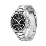  Shop Authentic Hugo Boss Troper Chronograph Blue Dial Silver Steel Strap Watch For Men - 1514057 - Luxxuri