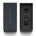  Shop Authentic Daniel Wellington Petite Ashfield Black Dial Black Mesh Strap Watch For Women - DW00100202 - Luxxuri
