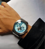  Shop Authentic Michael Kors Runway Quartz Blue Dial Silver Steel Strap Watch For Women - MK5953 - Luxxuri
