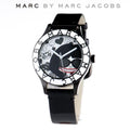  Shop Authentic Marc Jacobs White & Black Dial Black Leather Strap Watch for Women - MBM1148 - Luxxuri