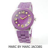  Shop Authentic Marc Jacobs Pelly Purple Dial Purple Silicone Strap Watch for Women - MBM2515 - Luxxuri