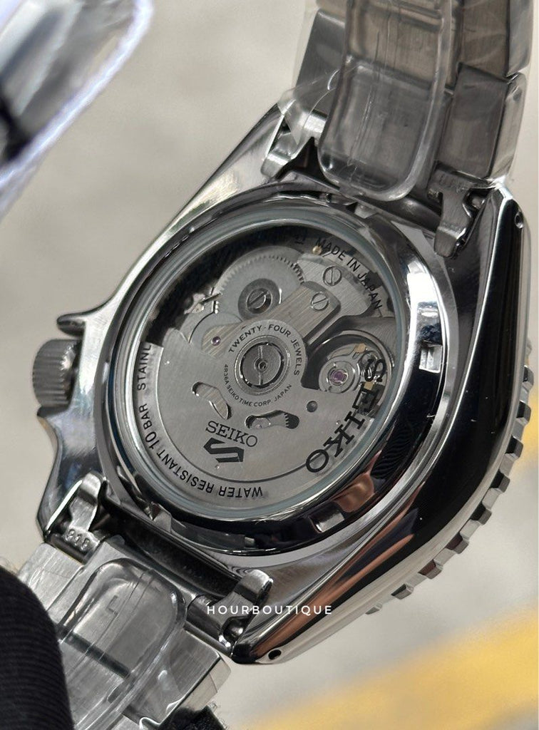  Shop Authentic Seiko 5 Sports Automatic Blue Dial Silver Steel Strap Watch for Men - SRPK97K1 - Luxxuri