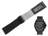  Shop Authentic Diesel Mega Chief Chronograph Black Dial Black Mesh Bracelet Watch For Men - DZ4514 - Luxxuri