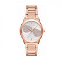  Shop Authentic Michael Kors Hartman Analog White Dial Rose Gold Steel Strap Watch For Women - MK3673 - Luxxuri
