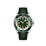  Shop Authentic Breitling Superocean Automatic 44 Green Dial Green Rubber Strap Watch for Men - A17376A31L1S1 - Luxxuri