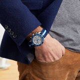  Shop Authentic Breitling Superocean Heritage Chronograph 44 Ocean Conservancy Silver Dial Two Tone NATO Strap Watch for Men - A133131A1G1W1 - Luxxuri