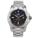  Shop Authentic Breitling Avenger II Seawolf 45mm Grey Dial Silver Steel Strap Mens Watch - A1733110/F563 - Luxxuri