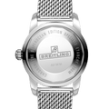 Breitling Superocean Heritage B20 Automatic 46 Black Dial Silver Mesh Bracelet Watch for Men - AB2020121B1A1