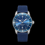  Shop Authentic Breitling Superocean Heritage B20 Automatic 46 Blue Dial Blue Mesh Bracelet Watch for Men - AB2020161C1S1 - Luxxuri