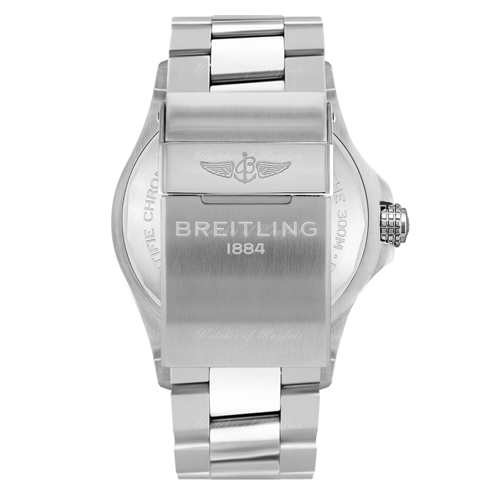  Shop Authentic Breitling Avenger Automatic 43mm Black Dial Silver Steel Strap Watch for Men - A17318101B1A1 - Luxxuri