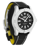  Shop Authentic Breitling Avenger Automatic 43mm Black Dial Black Nylon Strap Watch for Men - A17318101B1X2 - Luxxuri