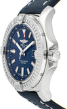  Shop Authentic Breitling Avenger Automatic 43 Blue Dial Blue Nylon Strap Watch for Men - A17318101C1X1 - Luxxuri