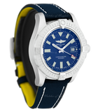  Shop Authentic Breitling Avenger Automatic 43 Blue Dial Blue Nylon Strap Watch for Men - A17318101C1X1 - Luxxuri