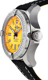  Shop Authentic Breitling Avenger Automatic 45 Seawolf Yellow Dial Black Nylon Strap Watch for Men - A17319101I1X1 - Luxxuri