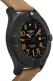  Shop Authentic Breitling Avenger Automatic GMT 45 Black Dial Brown Nylon Strap Watch for Men - V32395101B1X1 - Luxxuri