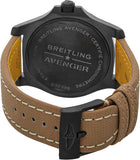  Shop Authentic Breitling Avenger Automatic GMT 45 Black Dial Brown Nylon Strap Watch for Men - V32395101B1X1 - Luxxuri
