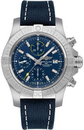  Shop Authentic Breitling Avenger Chronograph 45mm Blue Dial Blue Calfskin Strap Watch for Men - A13317101C1X2 - Luxxuri