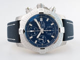  Shop Authentic Breitling Avenger Chronograph 43 Blue Dial Blue Nylon Strap Watch for Men - A13385101C1X1 - Luxxuri
