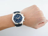  Shop Authentic Breitling Avenger Chronograph 43 Blue Dial Blue Nylon Strap Watch for Men - A13385101C1X1 - Luxxuri