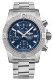  Shop Authentic Breitling Avenger Chronograph 45mm Blue Dial Silver Steel Strap Watch for Men - A13317101C1A1 - Luxxuri