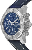  Shop Authentic Breitling Avenger Chronograph 43 Blue Dial Blue Nylon Strap Watch for Men - A13385101C1X1 - Luxxuri