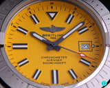  Shop Authentic Breitling Avenger Automatic 45mm Seawolf Yellow Dial Black Nylon Strap Watch for Men - A17319101/1X2 - Luxxuri