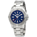  Shop Authentic Breitling Avenger Automatic GMT 45 Blue Dial Silver Steel Strap Watch for Men - A32395101C1A1 - Luxxuri