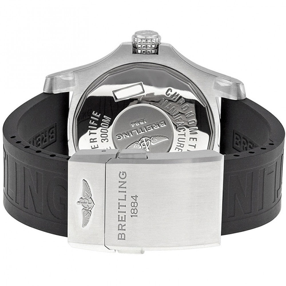  Shop Authentic Breitling Avenger II Seawolf Stainless Steel 45mm Black Rubber Strap Mens Watch - A1733110/BC31/153S - Luxxuri