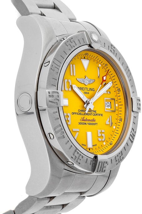  Shop Authentic Breitling Avenger II Seawolf Stainless Steel 45mm Mens Watch - A1733110/I519 - Luxxuri