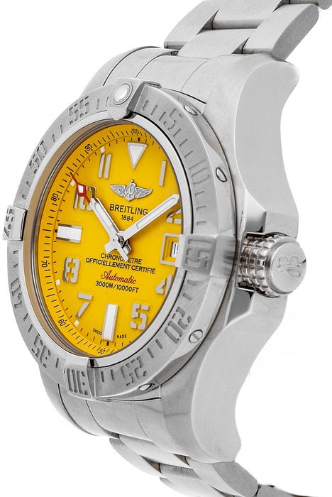 Shop Authentic Breitling Avenger II Seawolf Stainless Steel 45mm Mens Watch - A1733110/I519 - Luxxuri