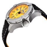  Shop Authentic Breitling Avenger Automatic 45 Seawolf Yellow Dial Black Nylon Strap Watch for Men - A17319101I1X1 - Luxxuri