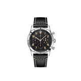  Shop Authentic Breitling Avi Ref. 765 1953 Re-Edition Black Dial Black Leather Strap Watch for Men - AB0920131B1X1 - Luxxuri