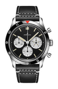  Shop Authentic Breitling Avi Ref. 765 1964 Re Edition Black Dial Black Leather Strap Watch for Men - AB09451A1B1X1 - Luxxuri