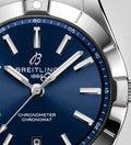  Shop Authentic Breitling Chronomat 32 Blue Dial Silver Steel Strap Watch for Women - A77310101C1A1 - Luxxuri