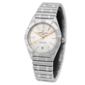  Shop Authentic Breitling Chronomat 32 Diamonds White Dial Silver Steel Strap Watch for Women - A77310101A3A1 - Luxxuri
