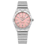  Shop Authentic Breitling Chronomat 32 Diamonds Pink Dial Silver Steel Strap Watch for Women - A77310101K1A1 - Luxxuri