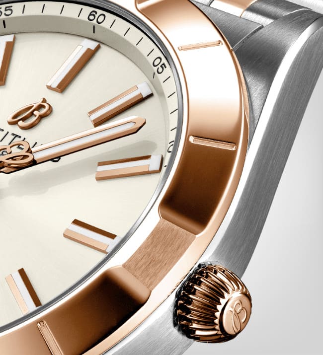  Shop Authentic Breitling Chronomat 32 White Dial Two Tone Steel Strap Watch for Women - U77310101A1U1 - Luxxuri