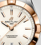  Shop Authentic Breitling Chronomat 32 White Dial Two Tone Steel Strap Watch for Women - U77310101A1U1 - Luxxuri