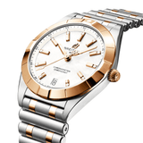  Shop Authentic Breitling Chronomat Automatic 36 White Dial Two Tone Steel Strap Watch for Women - U10380101A1U1 - Luxxuri