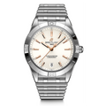  Shop Authentic Breitling Chronomat Automatic 36 White Dial Silver Steel Strap Watch for Women - A10380101A2A1 - Luxxuri