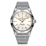  Shop Authentic Breitling Chronomat Automatic 36 White Dial Silver Steel Strap Watch for Women - A10380101A2A1 - Luxxuri