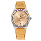 Shop Authentic Breitling Chronomat Automatic 36 South Sea Brown Dial Brown Leather Strap Watch for Women - A10380611A1P1 - Luxxuri