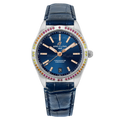  Shop Authentic Breitling Chronomat Automatic 36 South Sea Blue Dial Blue Leather Strap Watch for Women - A10380611C1P1 - Luxxuri