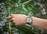  Shop Authentic Breitling Chronomat Automatic 36 South Sea Green Dial Green Leather Strap Watch for Women - A10380611L1P1 - Luxxuri
