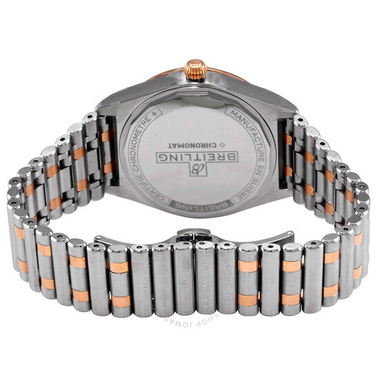  Shop Authentic Breitling Chronomat Automatic 36 White Dial Two Tone Steel Strap Watch for Women - U10380101A1U1 - Luxxuri