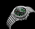  Shop Authentic Breitling Chronomat B01 42mm Green Dial Silver Steel Strap Watch for Men - AB01343A1L1A1 - Luxxuri