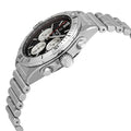  Shop Authentic Breitling Chronomat B01 42mm Black Dial Silver Steel Strap Watch for Men - AB0134101B1A1 - Luxxuri