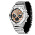  Shop Authentic Breitling Chronomat B01 42 Brown Dial Silver Steel Strap Watch for Men - AB0134101K1A1 - Luxxuri