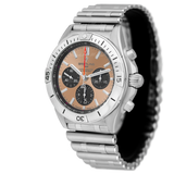  Shop Authentic Breitling Chronomat B01 42 Brown Dial Silver Steel Strap Watch for Men - AB0134101K1A1 - Luxxuri